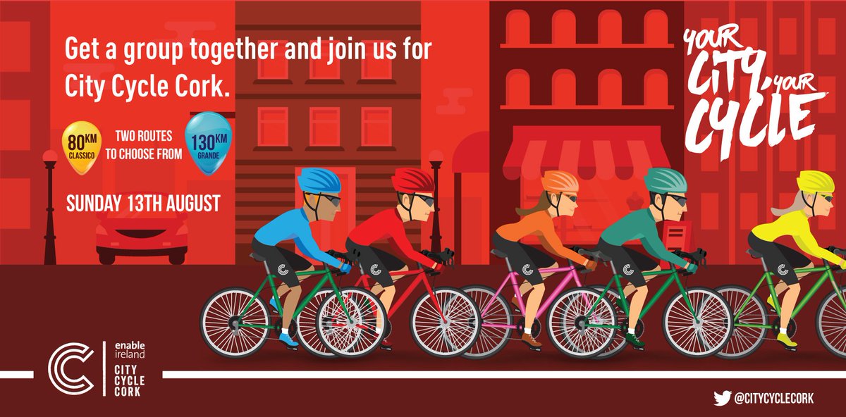 G'wan and hop on yer bikes!!! citycyclecork.com #CorkHour #CityCycleCork