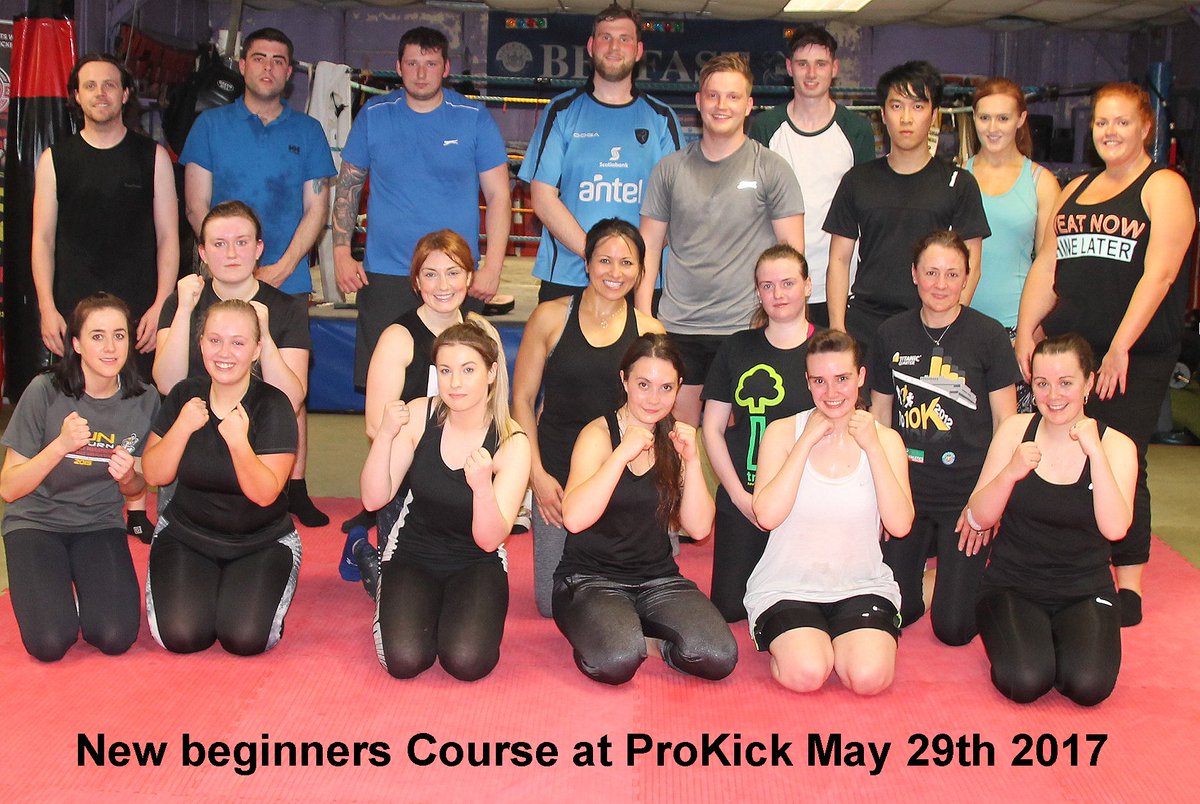 prokick's tweet photo. Another #NewBeginners #kickboxing course kicked off tonight at #ProKick #Belfast https://t.co/R68dq8iBWv https://t.co/eLZyAq47Ty