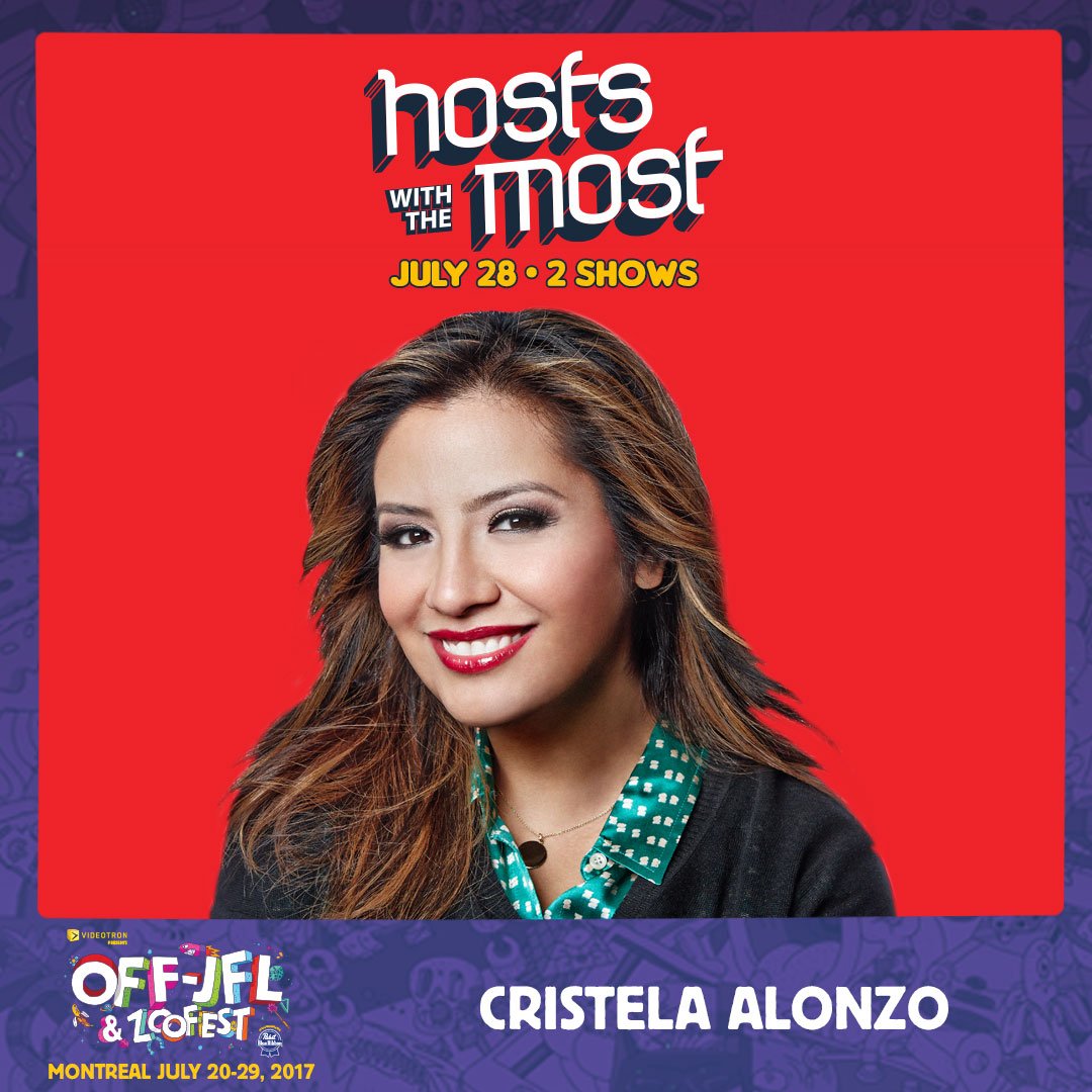 OFFJFL's tweet image. On July 28, let @cristela9 be your guide as she hosts an amazing lineup of comedians at #HostsWithTheMost!
Tix: bit.ly/1Ga8ECe