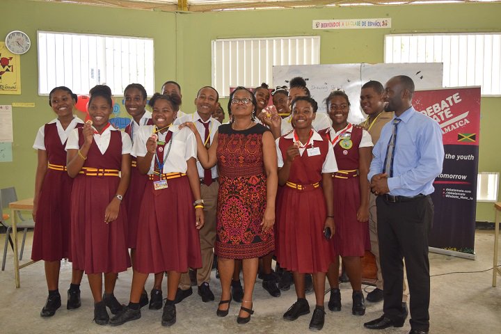 debate_mate_ja's tweet photo. Congratulations to Green Island High School on winning the first Debate Mate Jamaica Urban Debate League in Negril! https://t.co/fZ3DlJQISo