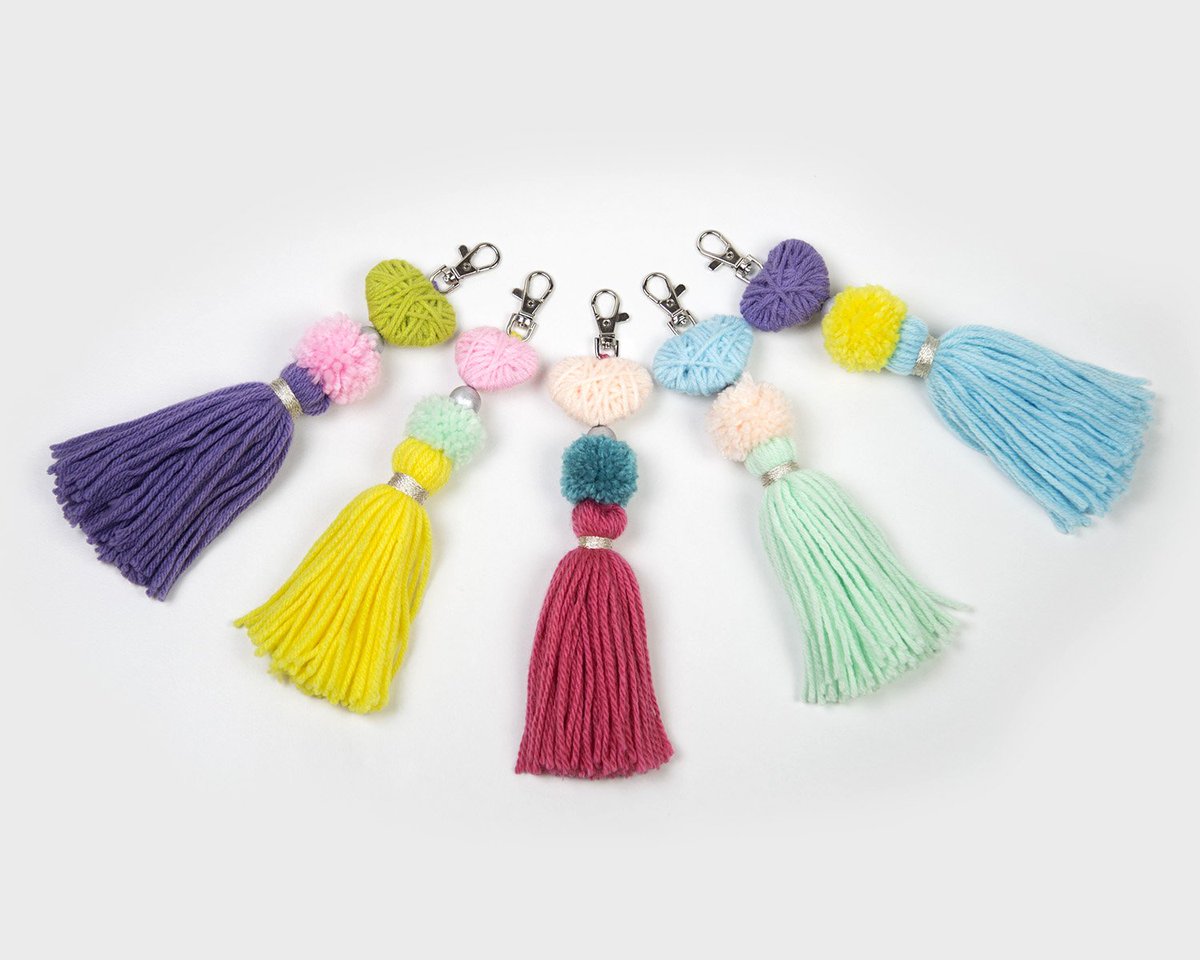 dipdiploom's tweet photo. Heart Shaped Pom Pom Keychains. Now they're available in the shop! https://t.co/5P91TkVhJT

 #keychains #MemorialDay #Charm #Accessories https://t.co/J2j3IsJPta