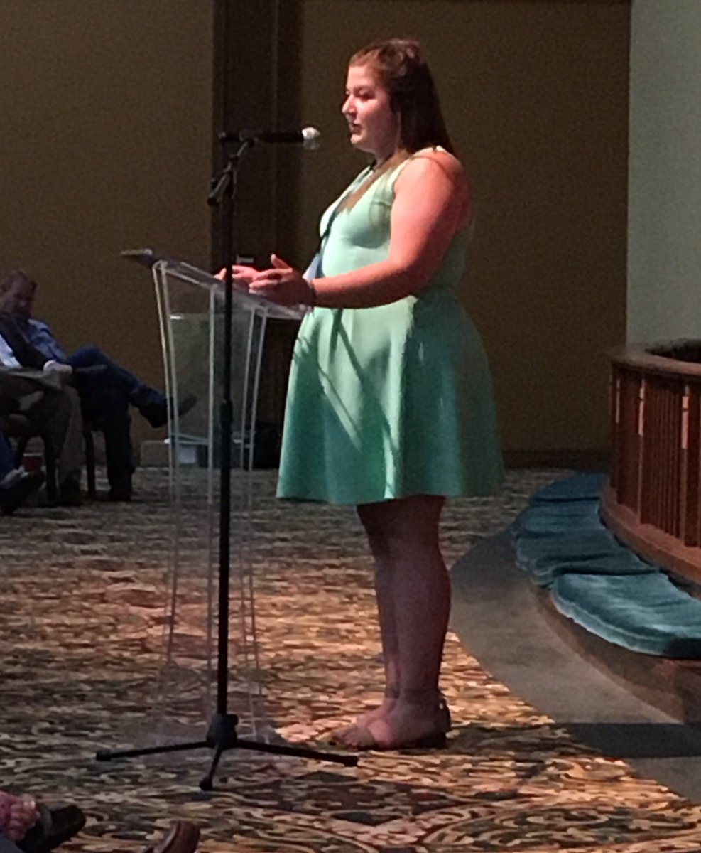 ok_umc's tweet photo. RileyMaynard. Young adults answer "why" they choose UMC in their lives. Laity session #okumc https://t.co/078lICLNUD
