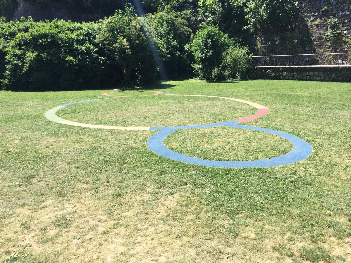 #terzoparadiso #pistoletto parco dell'acqua #Brescia, batta un tweet chi l'ha vista!!