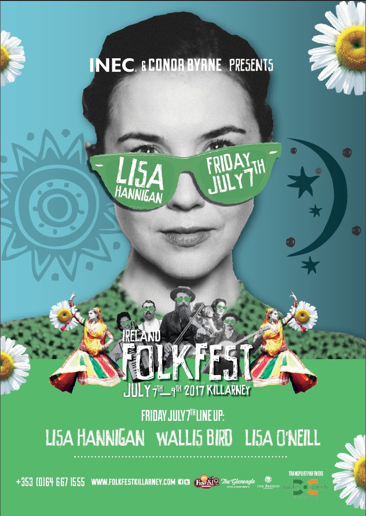 Friday #folkfest line up with @LisaHannigan  <a href="/wallisbird/">Wallis Bird</a>  &amp; <a href="/lisaoneillmusic/">Lisa O'Neill Music</a> Tks bit.ly/23uF8UO