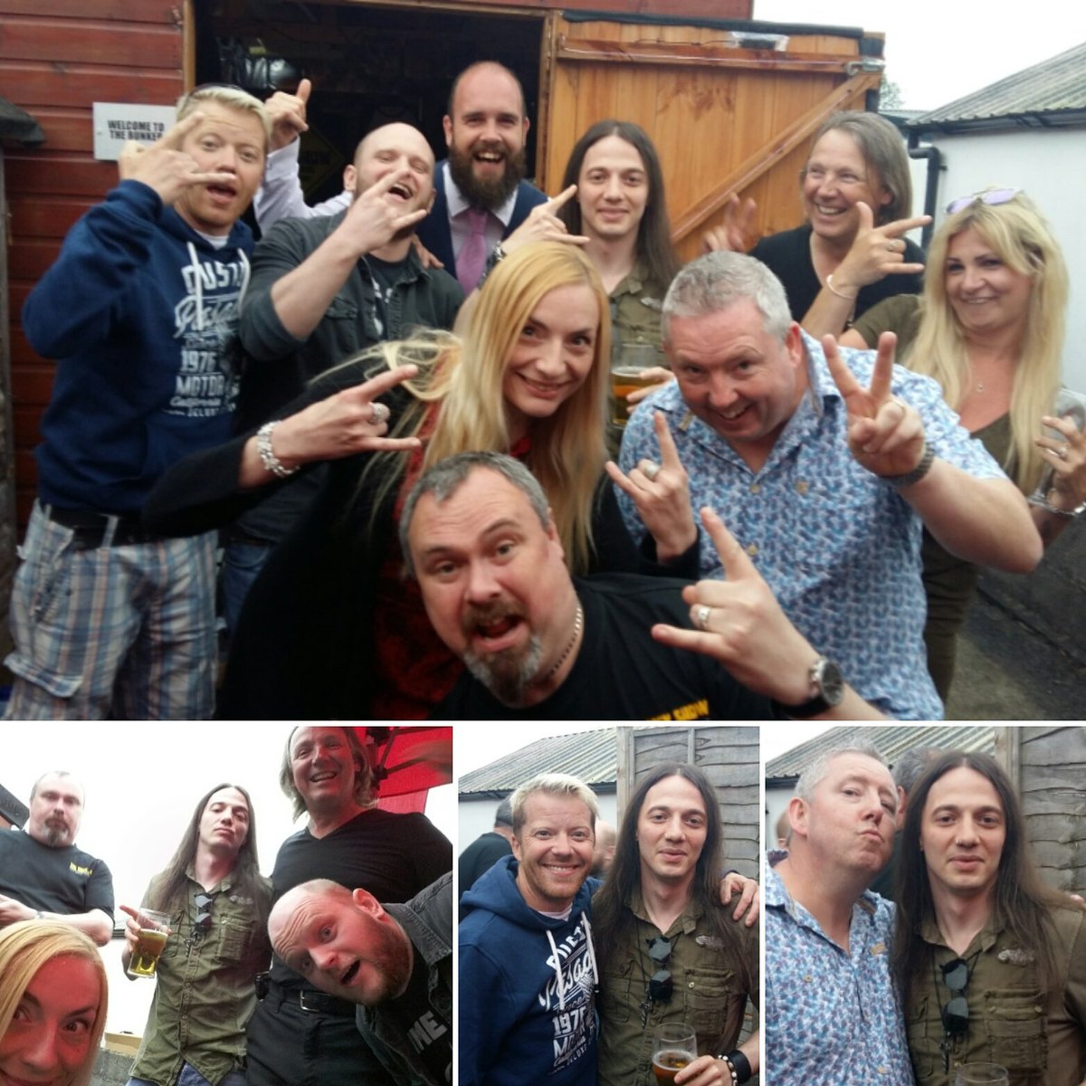 Liam_Alonzi's tweet photo. Bank Holiday at The Rock Show. @ChrisT_FV @MissAmyWebber @hussellj  #therockshow #bankholiday #broadcast #bigjim #tunein #covers #party https://t.co/3s69d74jgr