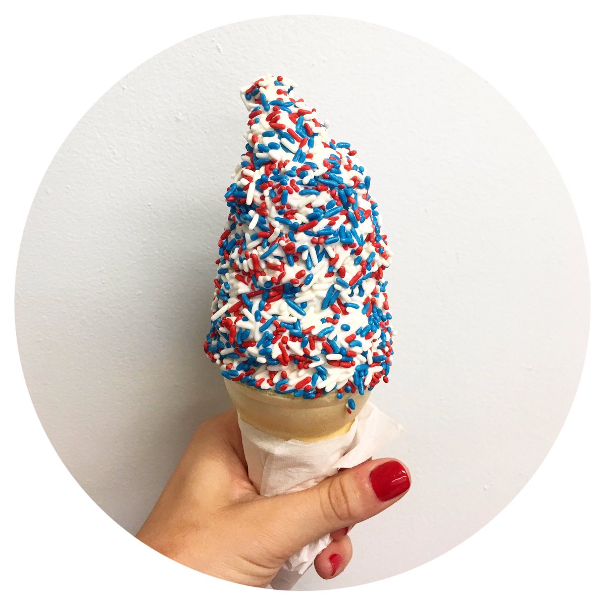 Happy Memorial Day! Thank you to all who serve ❤️🍦💙 Come by and celebrate with some of our red white and blue sprinkles all day!