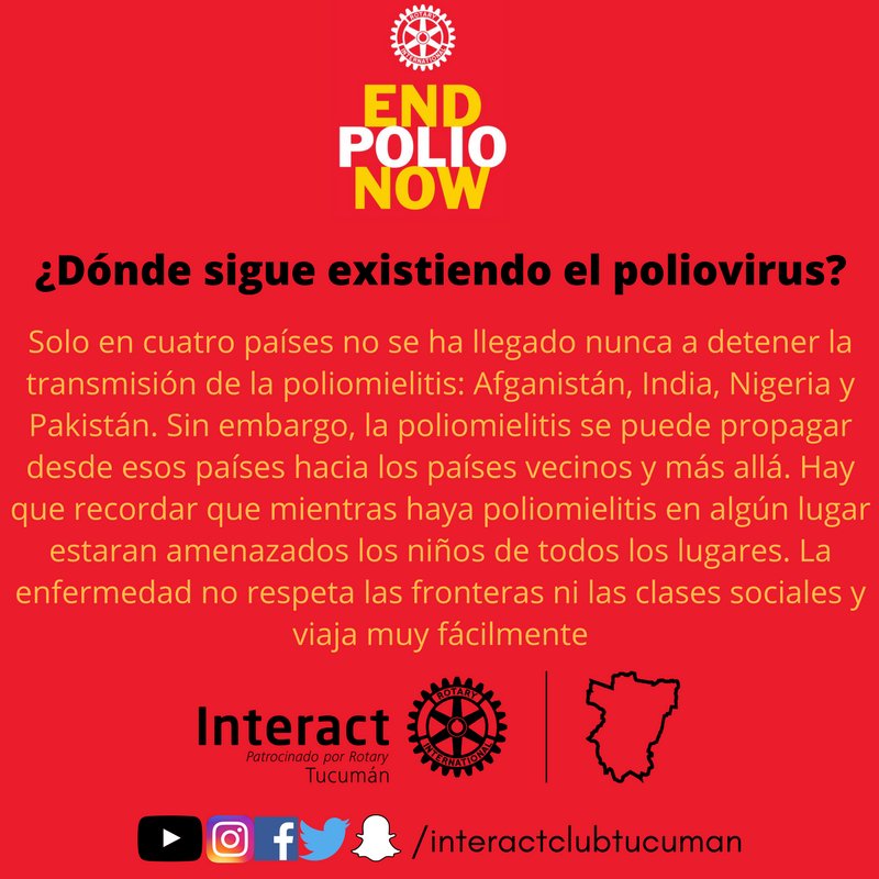 ¡¡Ya falta poco para erradicar la polio y nosotros seguimos con la campaña!! #EndPolioNow #LuchemosTodosContraLaPolio 🤗👏🏽
