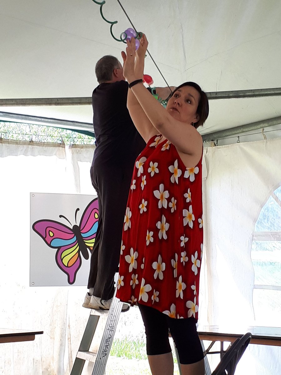 CelinaLoyer's tweet photo. #ChildFest Set up Beadwork Blossoms @ArtsandHeritage @StA_Culture @metisfire https://t.co/e26HLhYYmT