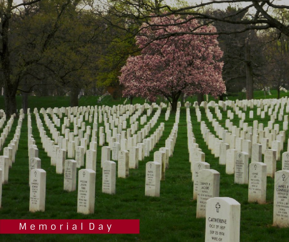 We want to thank those who have served for our safety! Happy  Memorial Day!