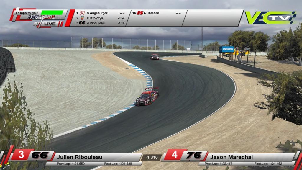 VECsimracing's tweet photo. Samuel et mxs racing gagne la course 2,  Julien pilote #Simatok fini 2 et Romain sauve la troisième place 
#iracing https://t.co/8q6SmcDLSI
