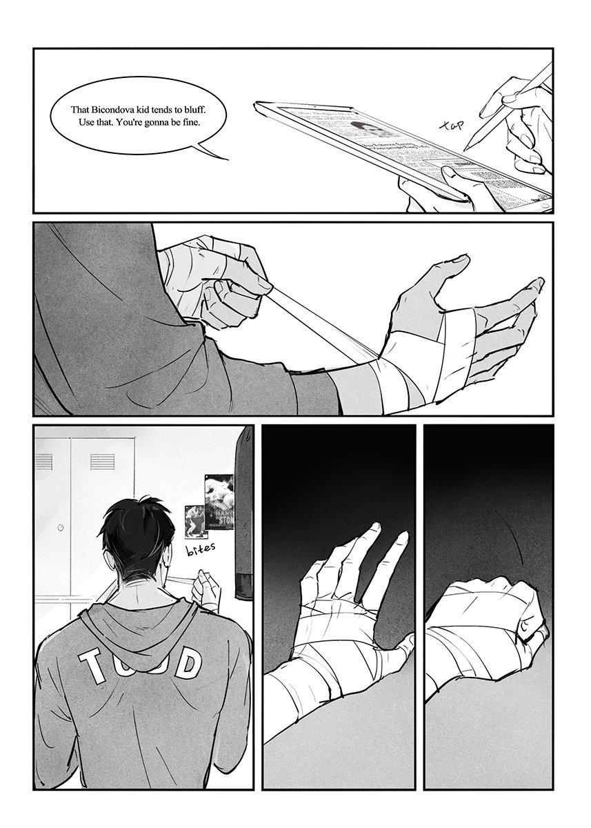 toiriot's tweet photo. JayTim Boxing AU | Before the Match https://t.co/EI6anIYyIE