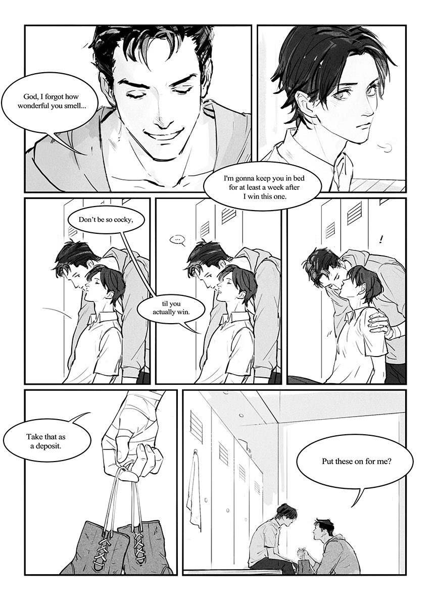 toiriot's tweet photo. JayTim Boxing AU | Before the Match https://t.co/EI6anIYyIE