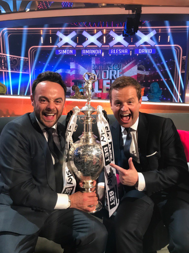 antanddec's tweet photo. Toon Toon!!!! #BGT #BGMT 
A https://t.co/TGricg2Fqh