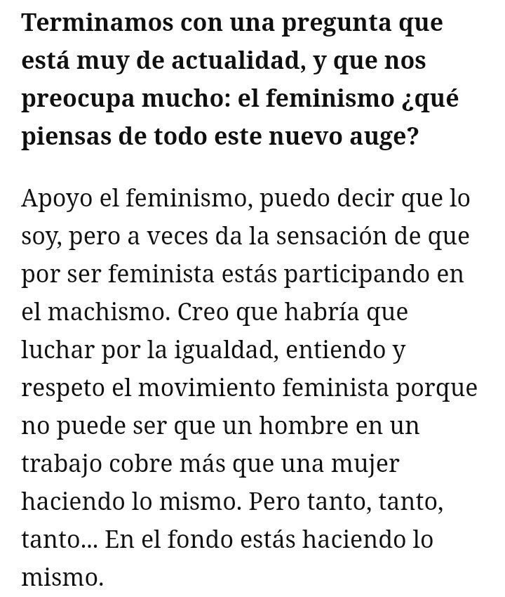 allneedfeminist's tweet image. Como alguien que dice esto puede vender blusas feministas. Dejad de mercantilizar el movimiento, por favor.