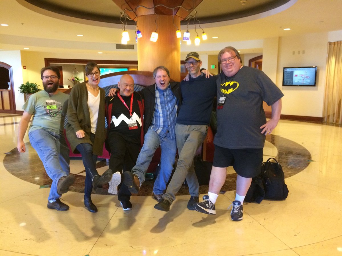 swordandlaser's tweet photo. Awesome seeing our local Bay Area friends at #BayCon2017! https://t.co/pWaBTy2V6a
