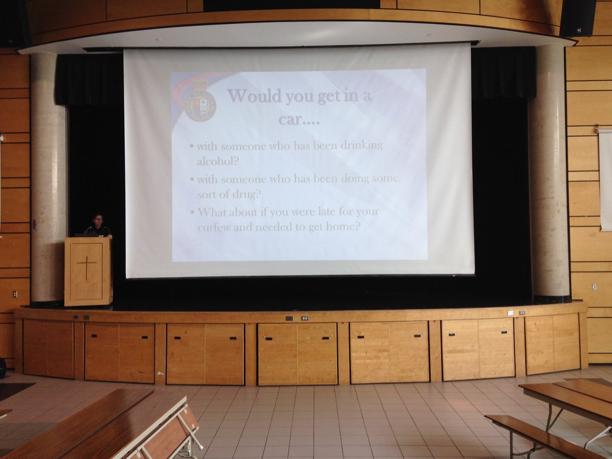 CarterOSAID's tweet photo. We learned about distracted driving from Sergeant Karen Hodge from @YRP. https://t.co/rMDhG23xZ4