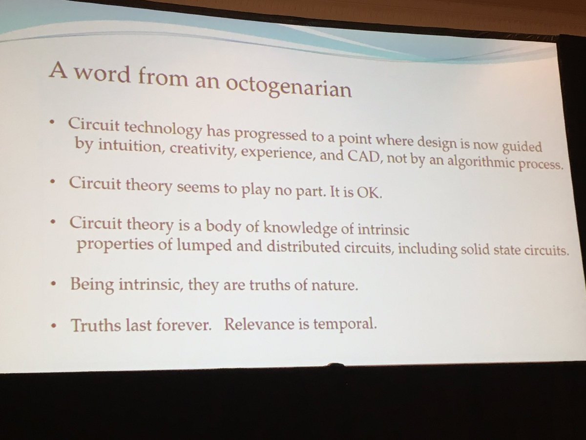 AbshirePamela's tweet image. Sage advice from Omar Wing at #ISCAS2017