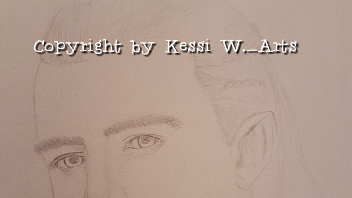 Walter83Kerstin's tweet photo. Aber es ist noch viel Arbeit #pencildrawing #art #drawing #legolas https://t.co/83BuUzOujK