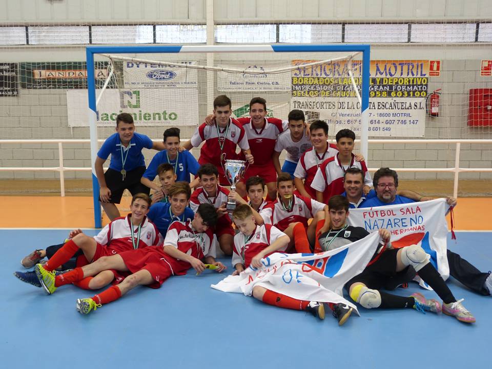 pepepacoS's tweet photo. 4 AÑOS/4 CAMPEONATOS

Selección Sevillana: Benamejí 2013 y Doña Mencía 2014 (Infantil), Vera 2016 (Cadete)
FS Nazareno Cadete: Motril 2015 https://t.co/UClDkjB4YL