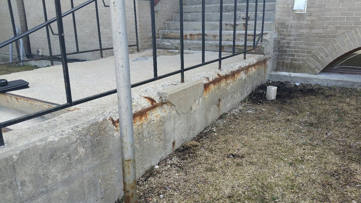 prairiesurface's tweet photo. Rubber FX the only solution to repair those ugly stairs, call now for a free quote 204-295-5520 https://t.co/An2mfIlgkW