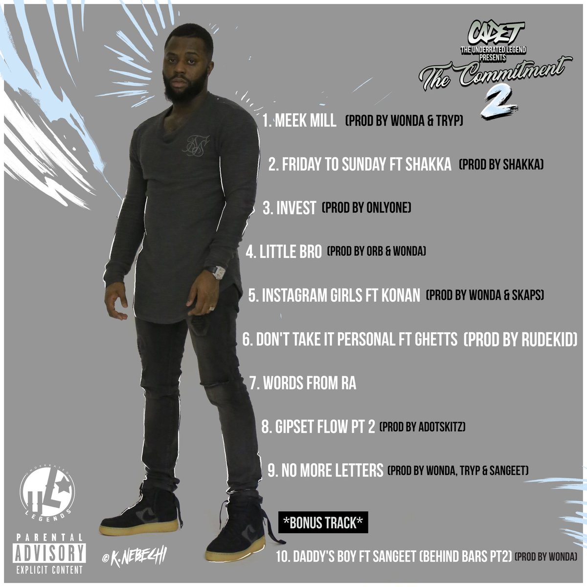 Callmecadet's tweet image. You can now pre-order my EP "The Commitment 2" right here - smarturl.it/TheCommitment2