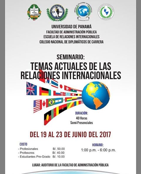 gdepanama15's tweet photo. Semana de Conferencias Celebrando el 66 aniversario de la Escuela de Relaciones Internacionales. #EscRRII66 #GDEPanamá🌐 #AERIP🔰#CONADIP🌎 https://t.co/RNqVplsiea
