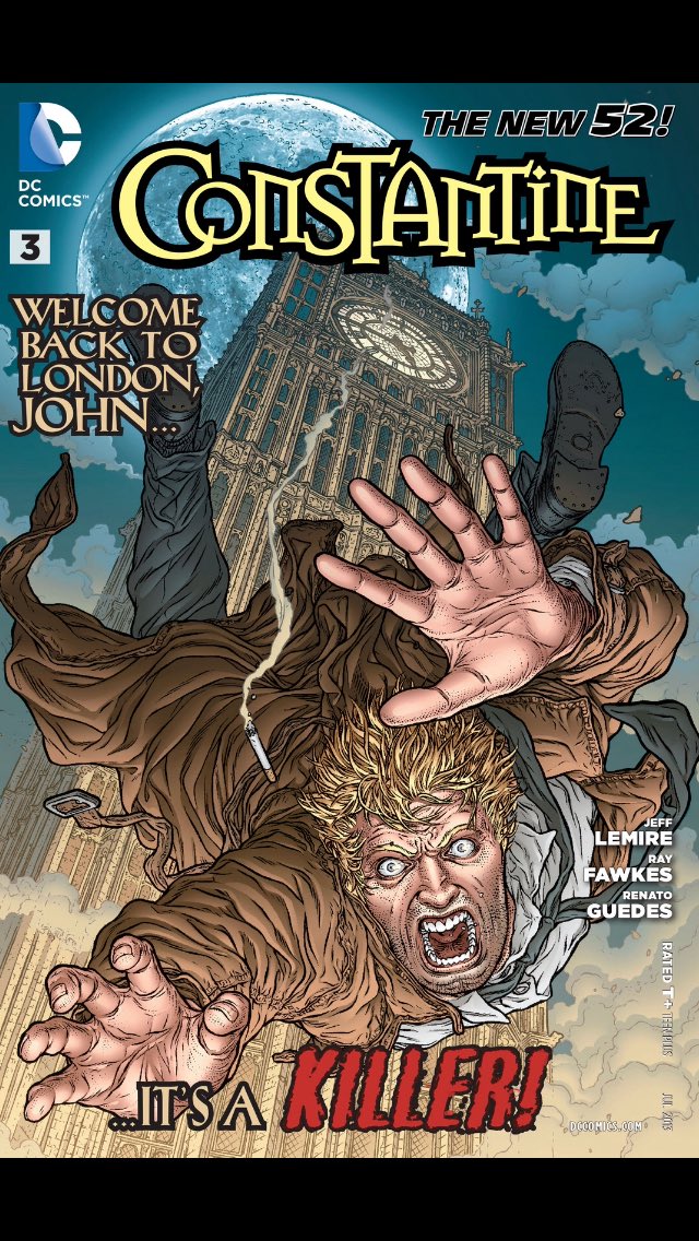 Reading dope ass #Constantine
