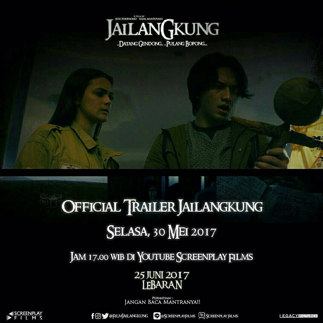 BoxOfficeMovie_'s tweet photo. Siapkan dirimu untuk lihat Official Trailer JAILANGKUNG hari ini pkl 17.00WIB. Sebelumnya ada Live Instagram @filmjailangkung pkl 16.30WIB!😱 https://t.co/TZhcwuBoIL