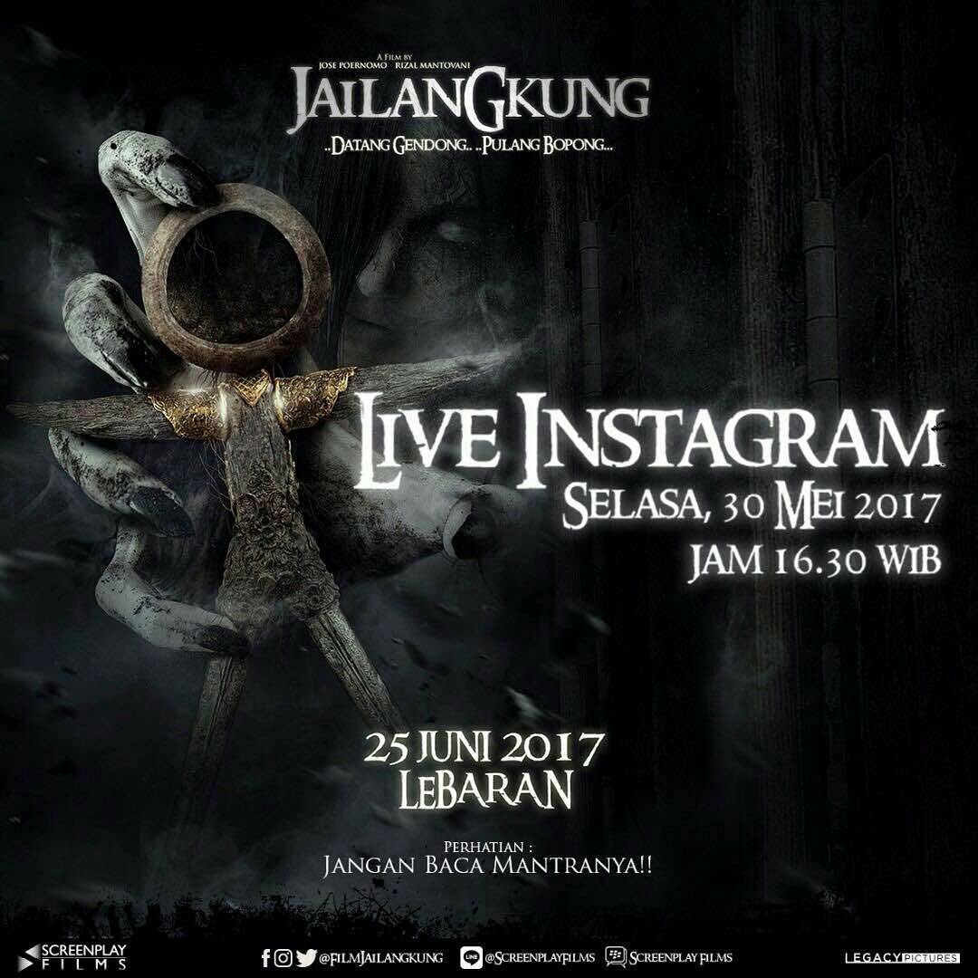 Siapkan dirimu untuk lihat Official Trailer JAILANGKUNG hari ini pkl 17.00WIB. Sebelumnya ada Live Instagram <a href="/filmjailangkung/">Jailangkung</a> pkl 16.30WIB!😱