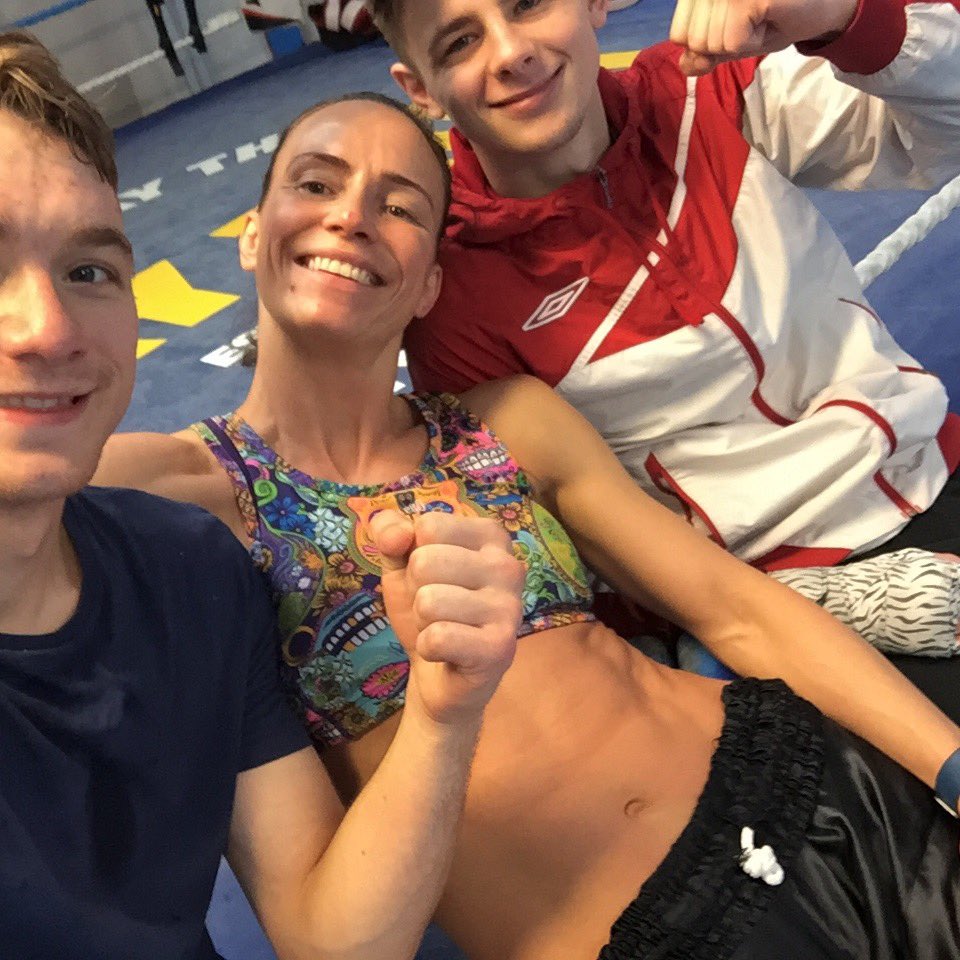 ruthashdown's tweet photo. 2 years #training #working with @ThomsonReece96 #family #friends #forever #muaythai @CrawleyMartArts @Lukehill01 https://t.co/RGmzshRXyi