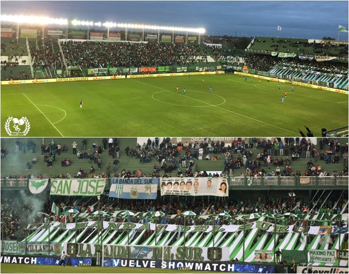 HinchadasdeArg_'s tweet photo. La Banda del Sur [Banfield] el sábado vs. Temperley https://t.co/ZcYWuDewBn
