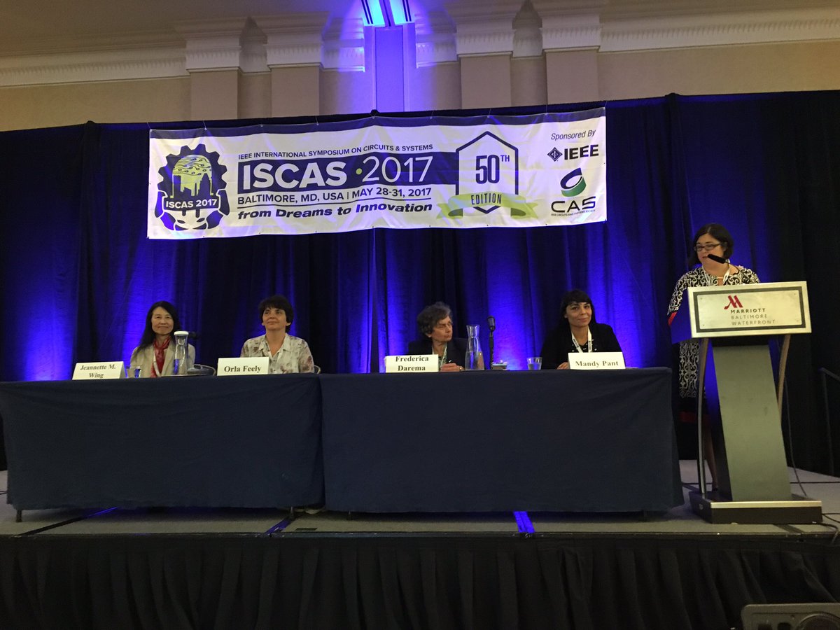 AbshirePamela's tweet image. FutureCAS panel discusses trends in Circuits and Systems #ISCAS2017 @ieeecassociety