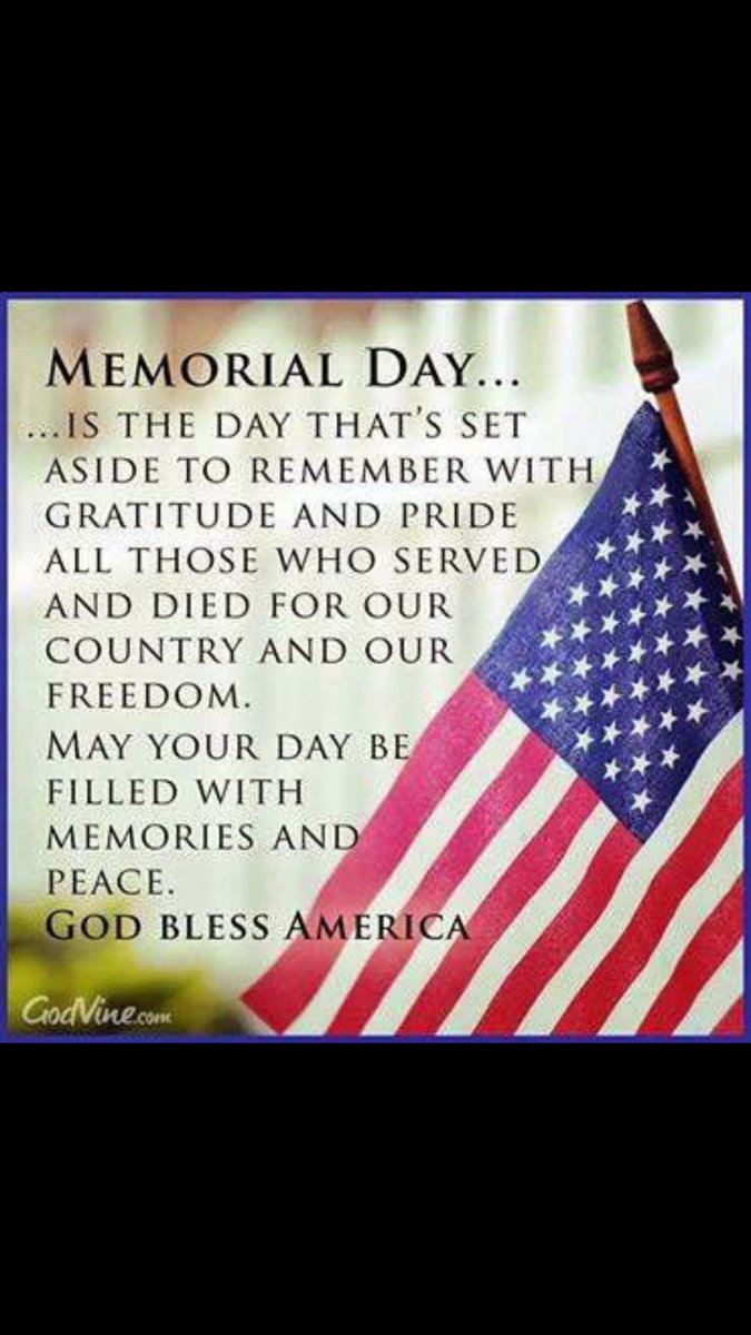 happyhumansdoc's tweet photo. Happy Memorial Day 2017👍🏽#MemorialDay17 https://t.co/e5bnwI7Bfw
