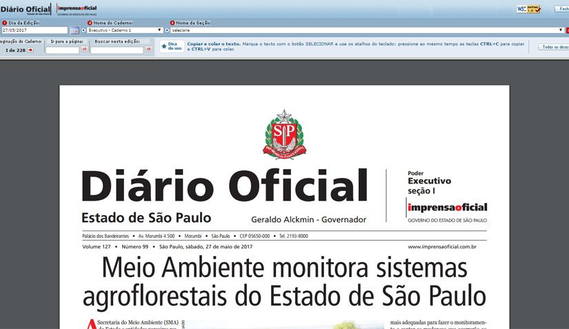 jdaweb's tweet photo. Diário Oficial de São Paulo terá apenas versão digital a partir desta quinta: https://t.co/XaTMdCwk8Q https://t.co/nLkGHBQiBM