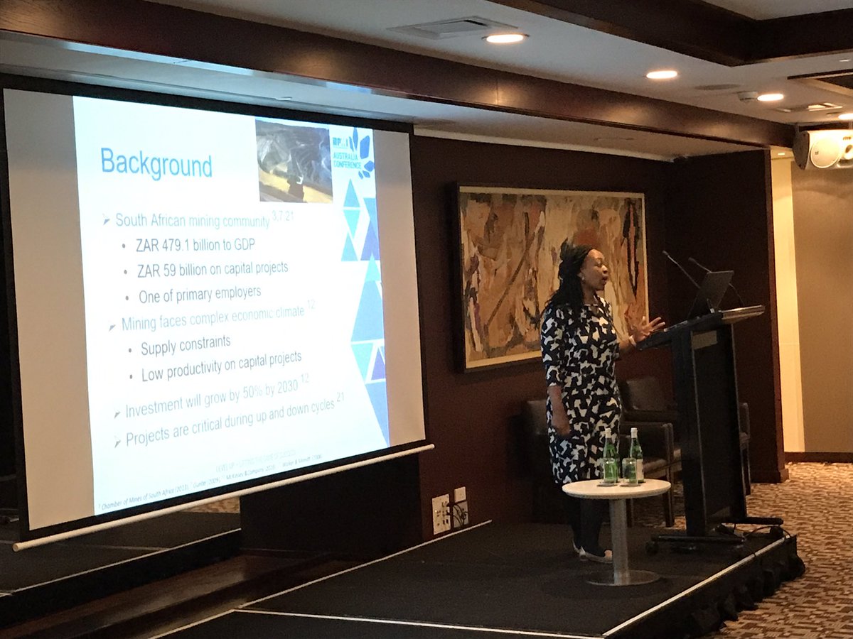 alinement's tweet photo. International speaker here in Academic stream - Mbali Milanzi from South Africa on centralised procurement for projects in Mining #pmiac17 https://t.co/ZlHgh4kZ1R