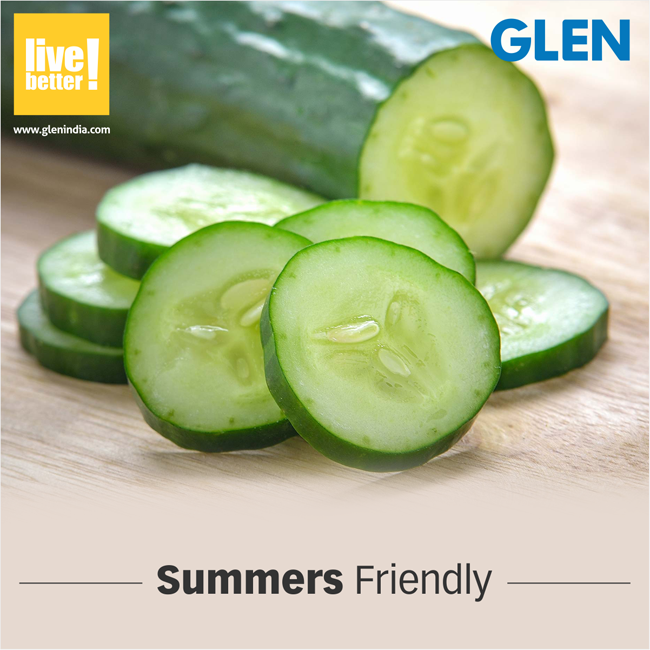 Glen__India's tweet photo. One of the most hydrating foods to eat is the cucumber, which is 96% water.
#foodfacts #summerfriendly https://t.co/ui0R52ocY5