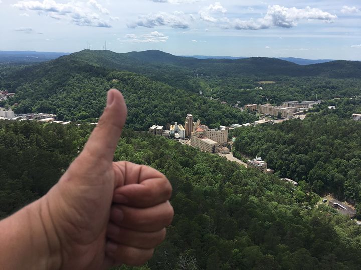 skipwayne's tweet image. Our hotel view from the mountain tower via Facebook ift.tt/2qB2d6a