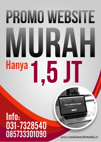 wecreativemedia's tweet photo. #promowebsite #websitemurah #promojasawebsite #jasawebsite #jasawebsitesurabaya #jasawebsitemurah https://t.co/y4itCxVxWb