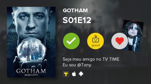 spideyxz's tweet photo. uma série atrasada a menos lalalalala 
 
S01E12 of Gotham! #Gotham  https://t.co/xfiwP01Ip9 https://t.co/vZ1nMoKG2x