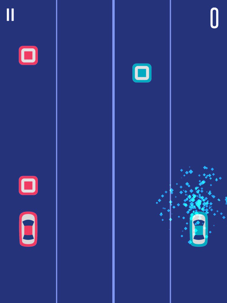 OMG! I scored 0 points in the #2Cars game on iOS itunes.apple.com/app/id936839198