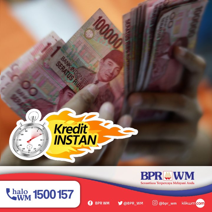 BPR_WM's tweet photo. Nikmati interest rate harian yang kompetitif mulai 0,05% per hari!
Selengkapnya klik https://t.co/oWuYhNnDJn
#BPRWM #KreditInstan https://t.co/WXNgWl9JPo