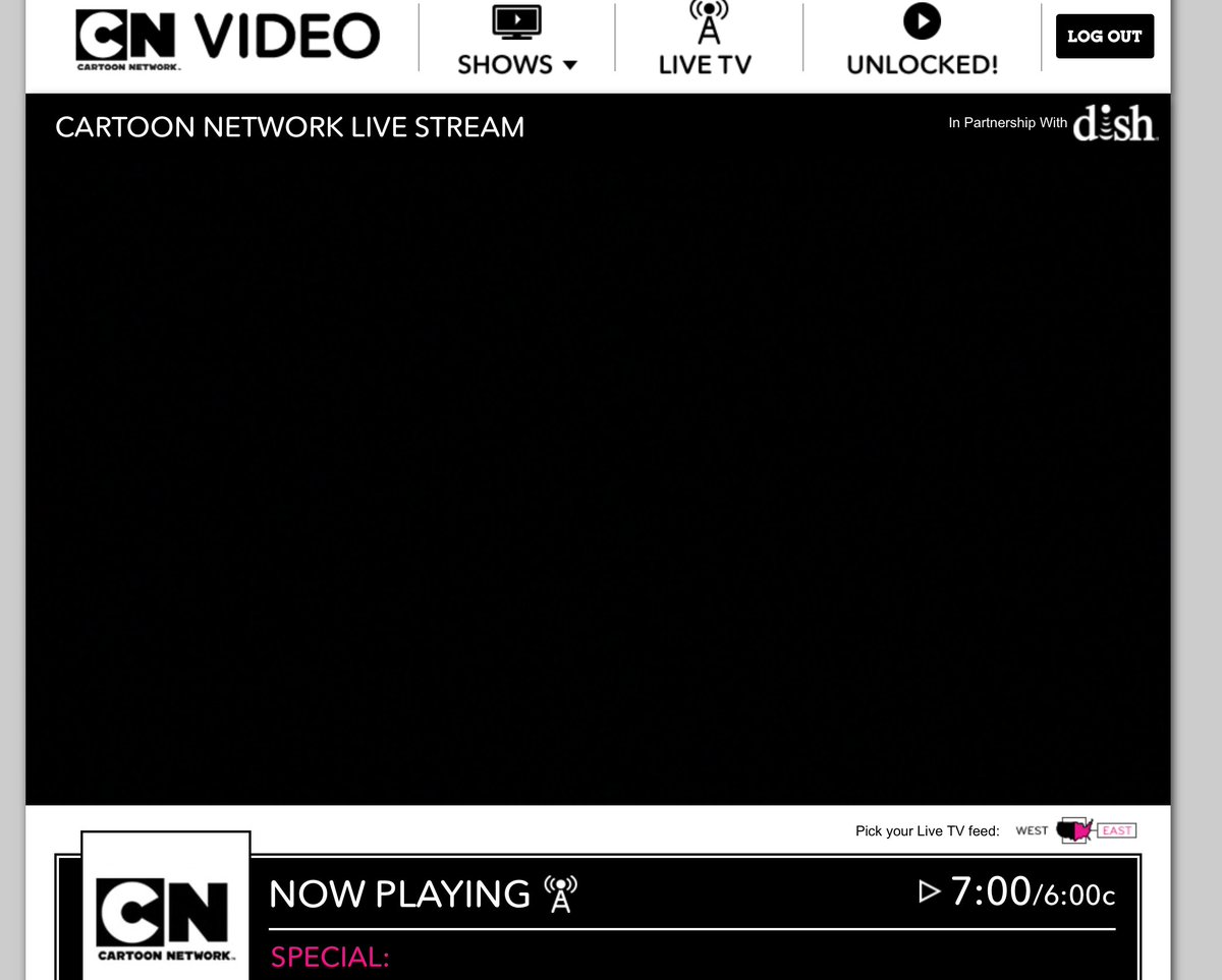 WatermelonIsle's tweet photo. @dish_answers AND THE LIVE STREAM ISN'T WORKING! #WorstTimingEver @dish @cartoonnetwork https://t.co/56rTro1dxe