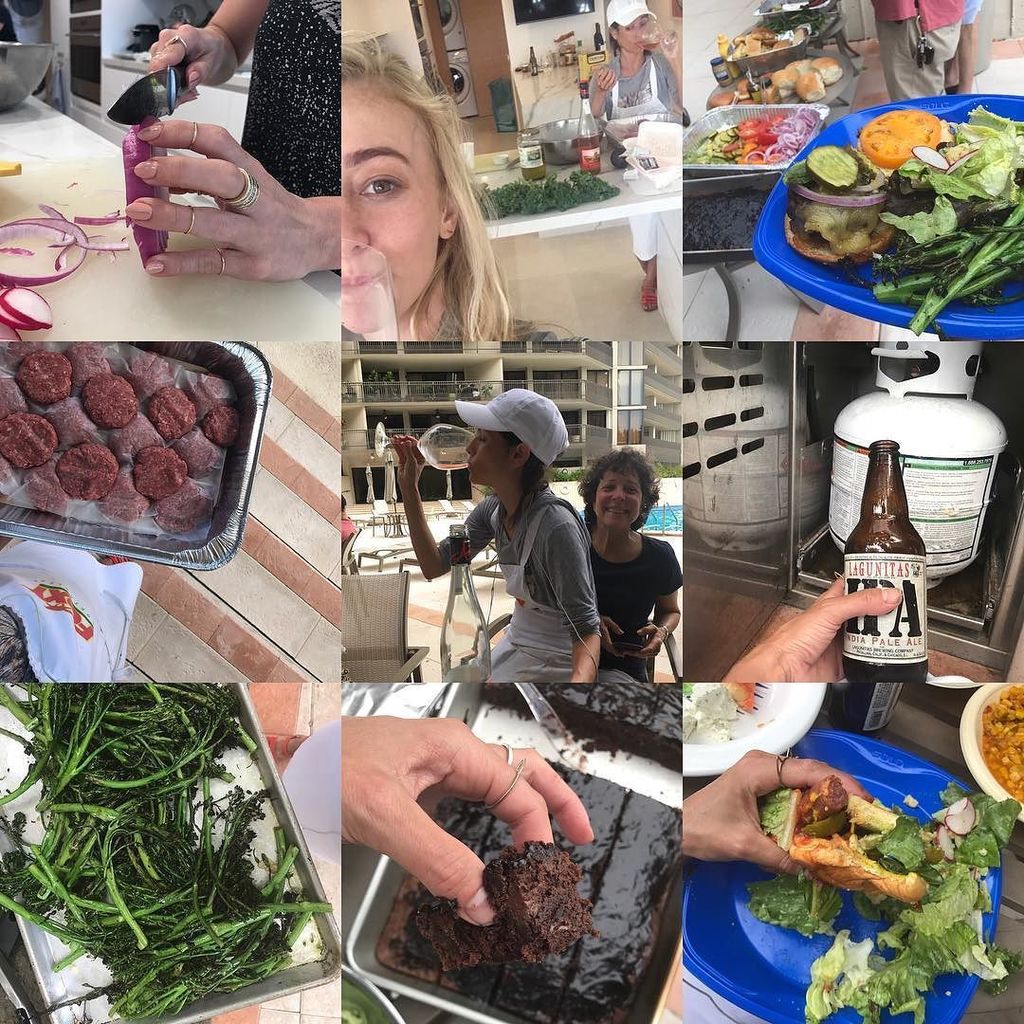 JackieSayet's tweet photo. Grill mistresses and masters #memorialday #rosé #remembrance #nanny #bbq #grilling #brocolini #burgers #hotdogs #c… https://t.co/HwawjSSOTB https://t.co/y57NesdFiC