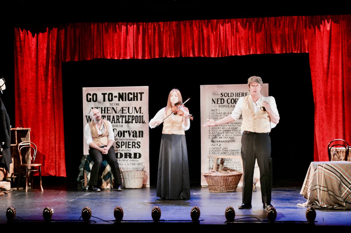 NETheatreGuide's tweet image. Please retweet our review Ned Corvan’s Music Hall which comes to South Shields @Westovians Tues &amp;amp; Wed @nedcorvantour nomorepanicbutton.blogspot.co.uk/2017/05/review…