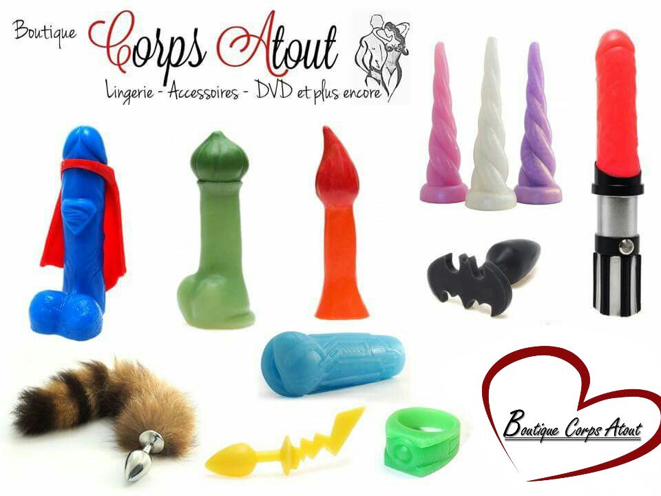 CORPSATOUT's tweet photo. #news > Nos #sextoys #geek sont enfin disponible ! Venez les voir de par vous meme a notre boutique: 1889, rue royal Trois-rivieres ! https://t.co/JT33TO3iIh