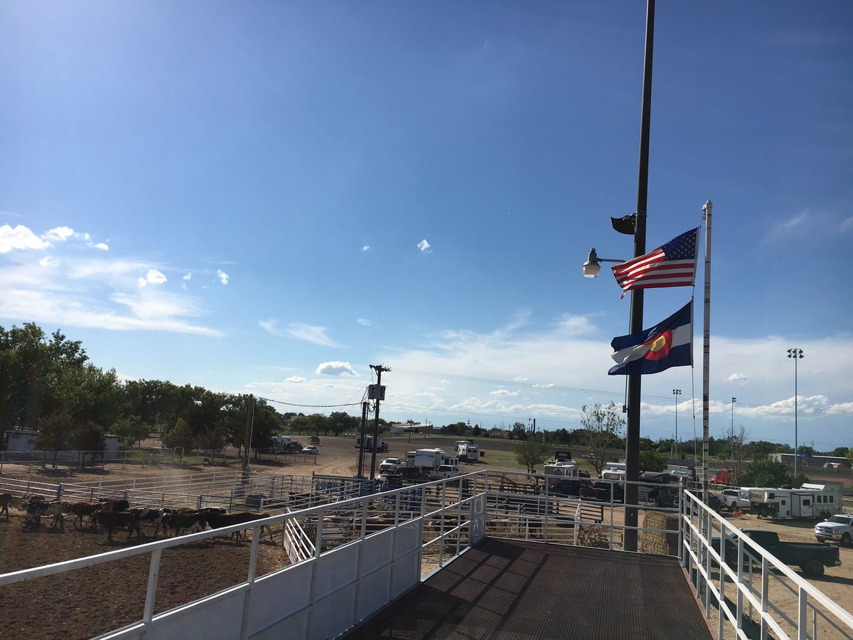 Rodeo_Edwards's tweet photo. Lamar Colorado, Colorado State High School Finals. #cshsra #cinch #GodBlessAmerica #ariat https://t.co/wD8f96nAOF