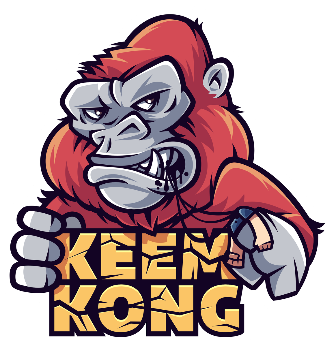 CharlieBoyMedia's tweet photo. " KEEM KONG " 

Very excited to announce our latest design for @KeeMTG https://t.co/KUwhsvOtq9