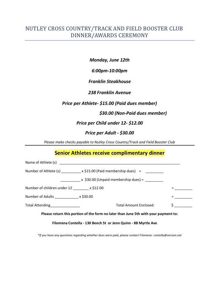 Please fill this out and hand it in by June 5th!!!!
