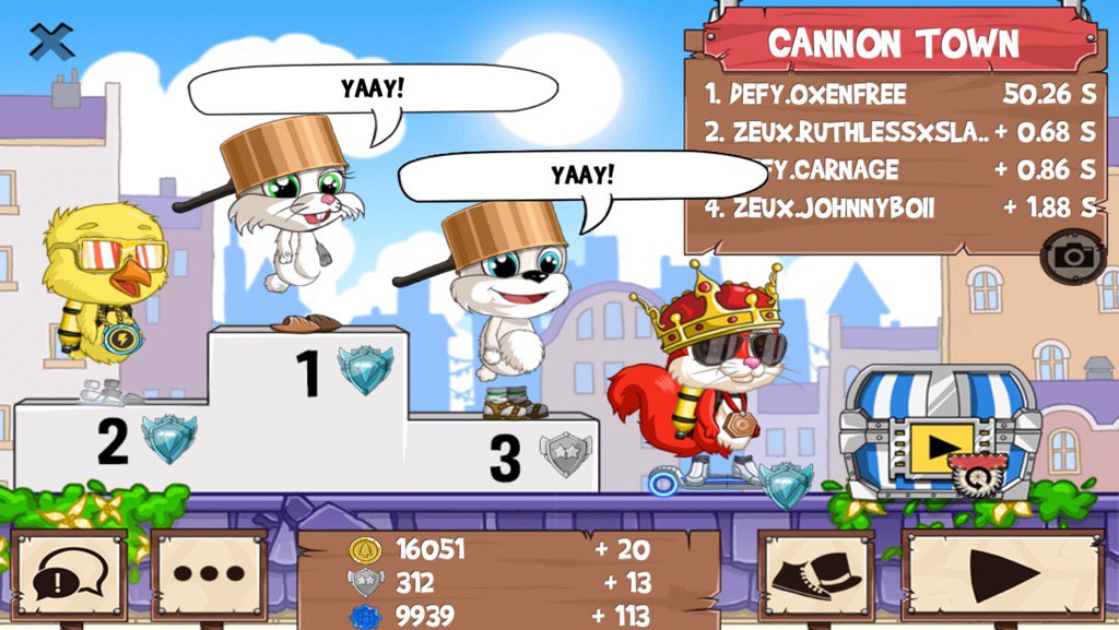 xCarnagex13's tweet photo. Having a blast @ #funrun2 #OXENFREE #RuthlessXSlayer #JohnnyBoii https://t.co/o2DrqEjxLN