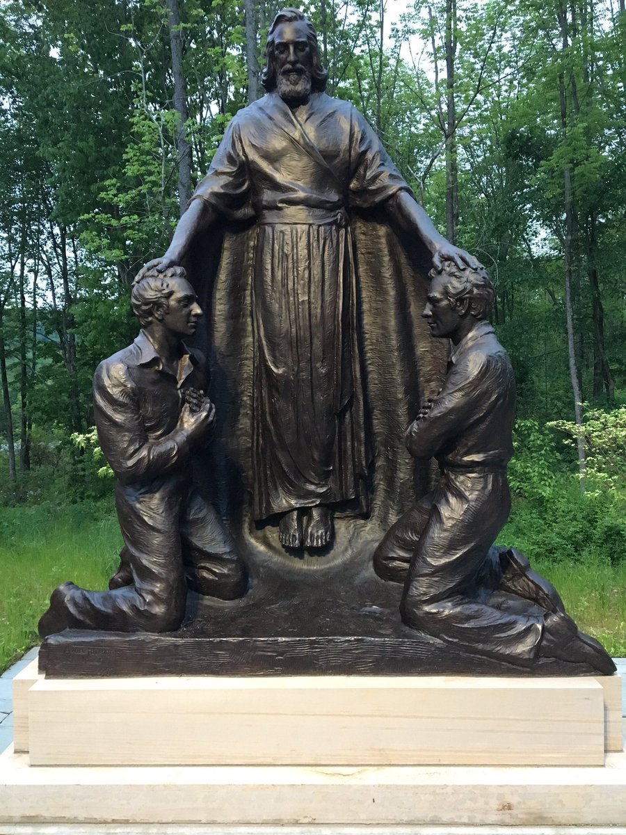 It was here near Harmony, PA that John the Baptist restored the Priesthood authority of God to the earth again. #PrinceofPeace
